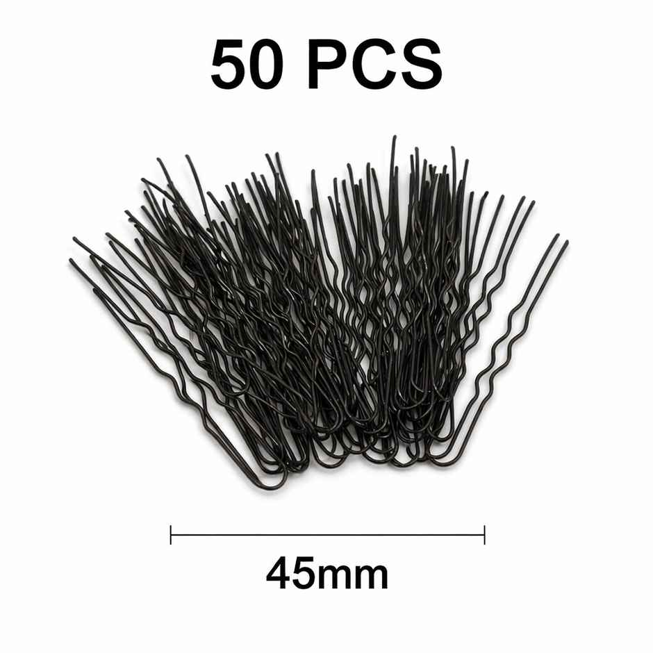 Super Thin Invisible Juda Pin for Girl's and Women's | Multicolor - 45 mm