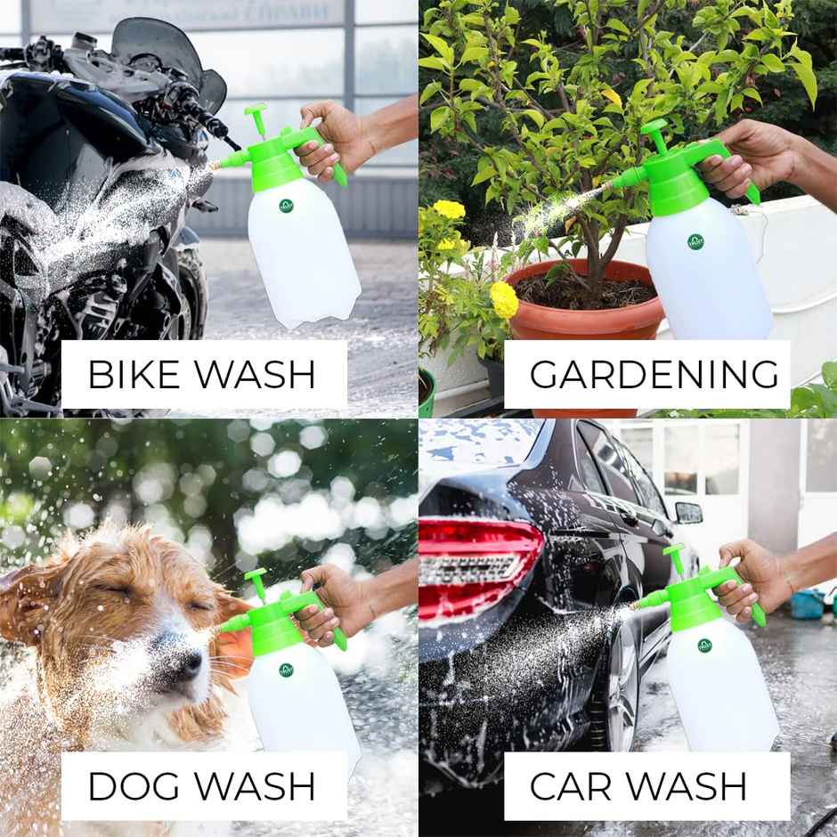 TrustBasket 2 L Pressure Sprayer | Garden Sprayer Bottle for Plants & Watering Pot