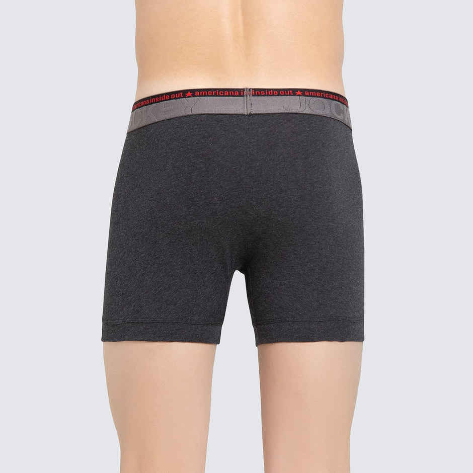 Jockey US60 Men's Super Combed Cotton Elastane Stretch Underwear Solid Trunk-Ultrasoft Waistband | PO2 | M