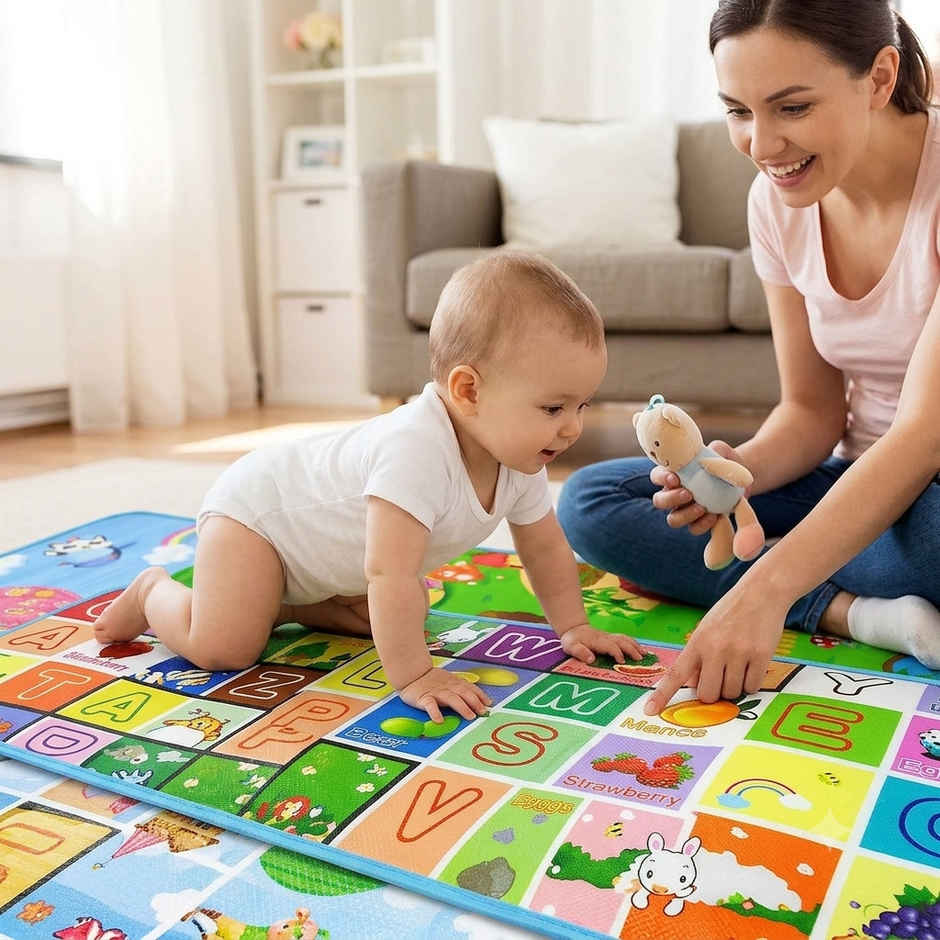 Perpetual Waterproof Baby Play Mat 6x4 Feet