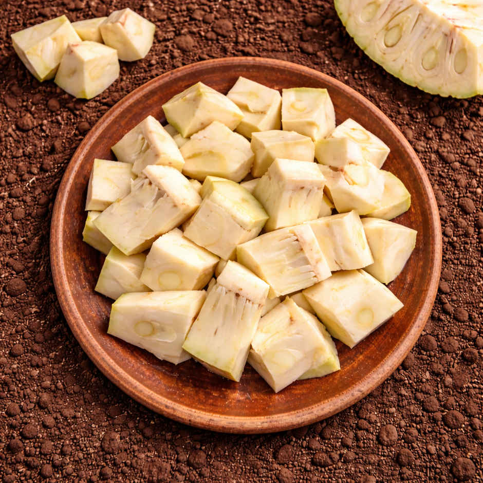 Organically Grown Jackfruit Raw Cut