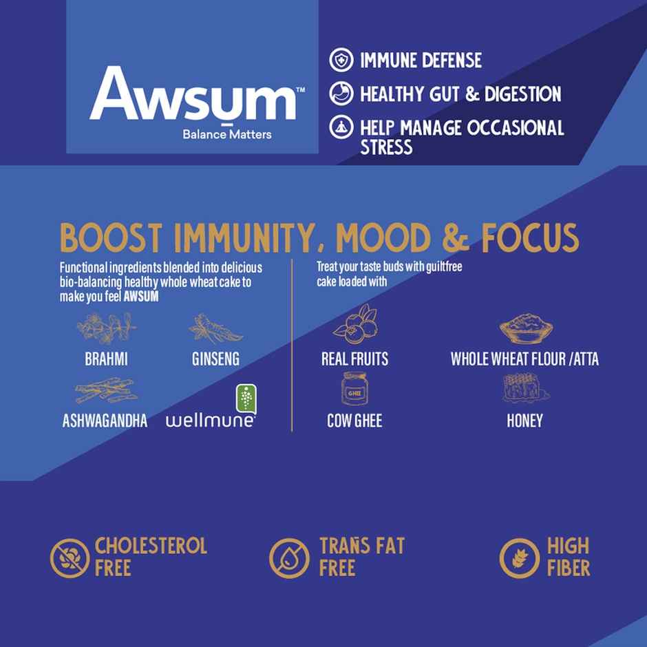 Awsum Better Bakes Lemon Blueberry Cake | Bakery Delight