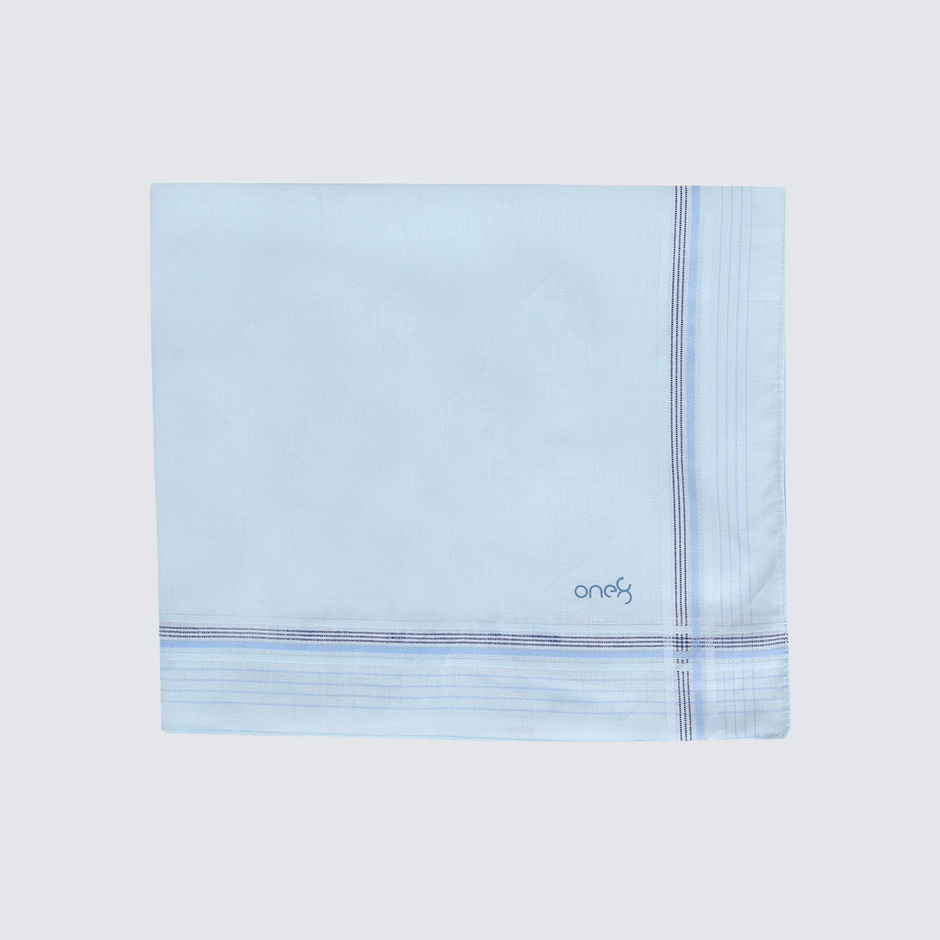 One8 Men's Solid Cotton Handkerchief | Light Color