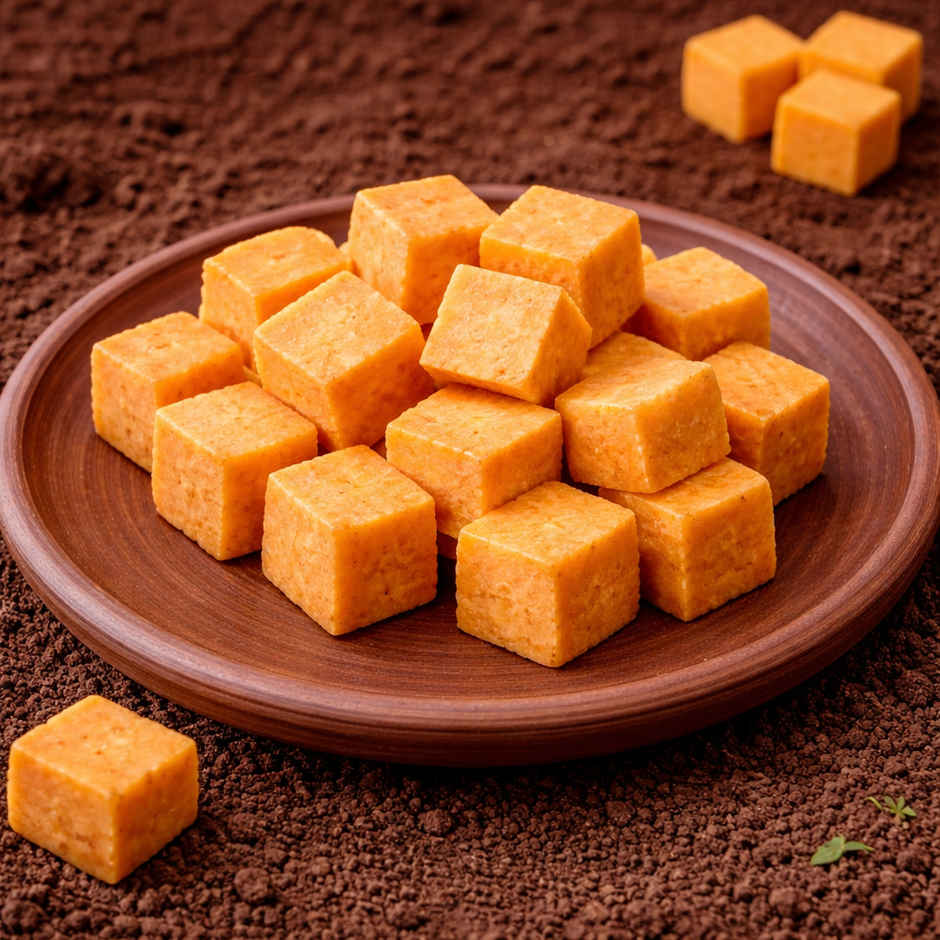 Organically Grown Yam Diced