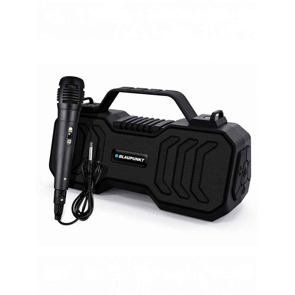 Blaupunkt Atomik Bb20 Wireless Party Speaker With 1500 mAh Battery (Asphalt Black, Stereo Channel)