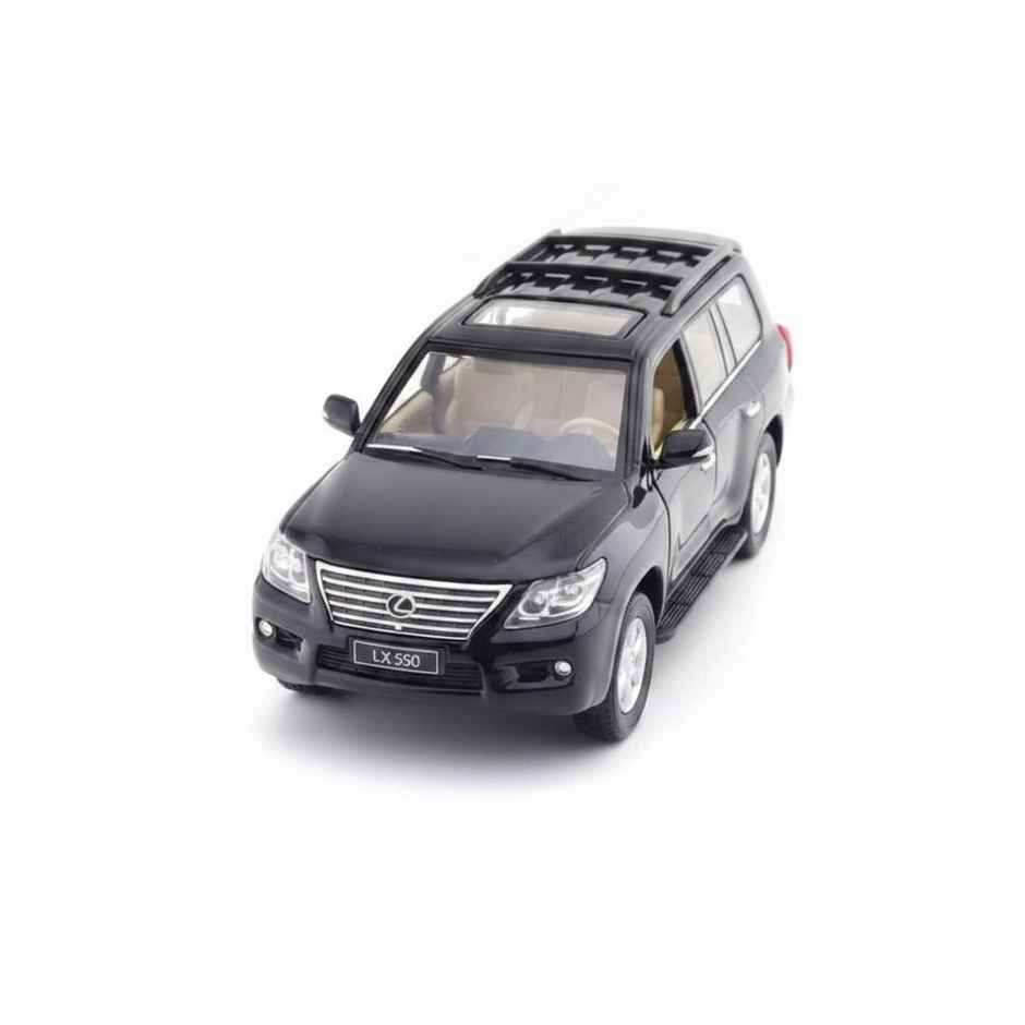 MSZ Licensed 1:32 Lexus LX570 Black Die-cast Vehicle