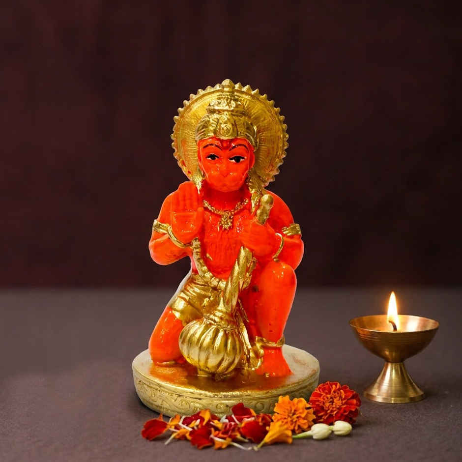 Lord Hanuman Sindoori Idol | Satvik