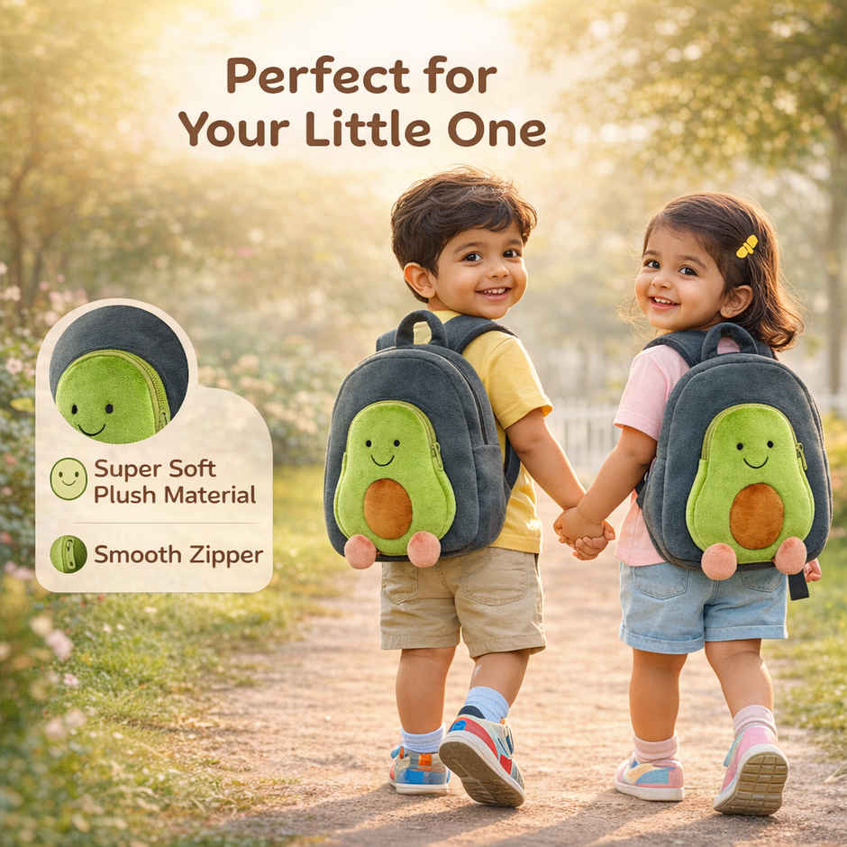 Kidara Cute Avocado Kids Backpack Toddler Bag