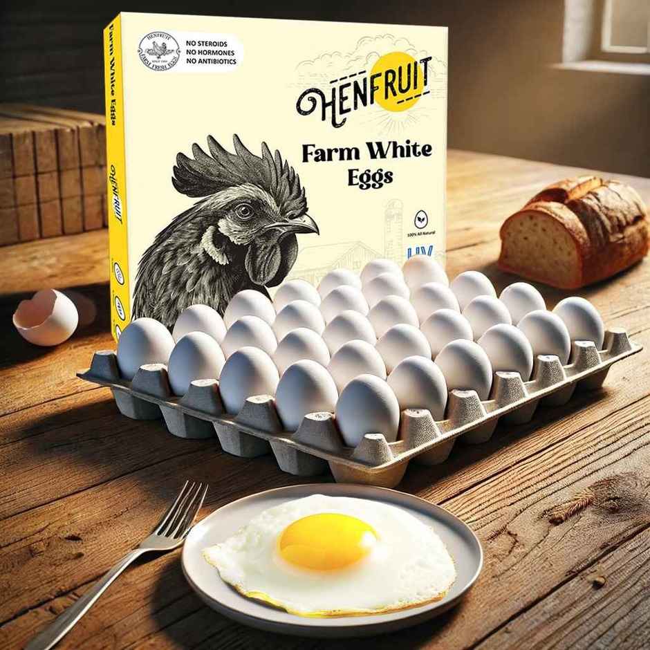 Eggs By Henfruit - 30 Farm Fresh No Antibiotics Egg
