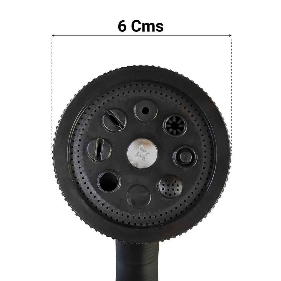 TrustBasket 7 Pattern High Pressure Plastic Sprayer Gun | Hose Nozzle Water Spray Gun for Gardening - Assorted
