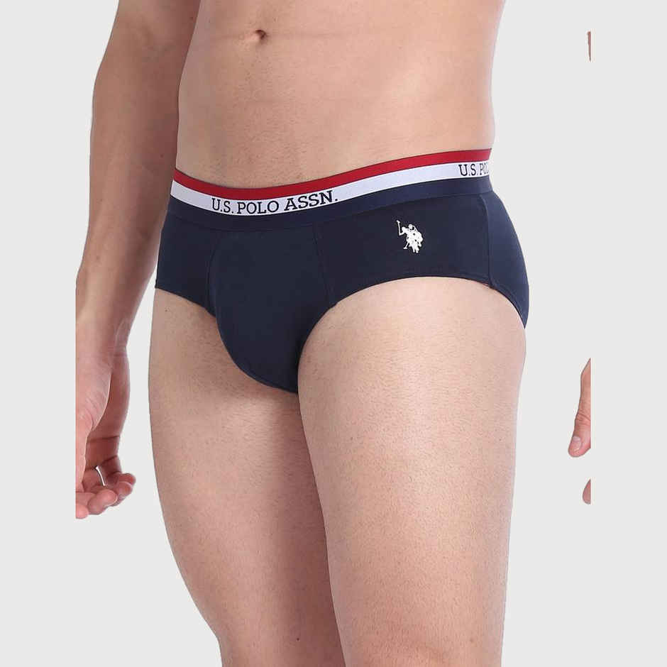 U.S. Polo Assn. | Underwear Pack of 3 | XL | Briefs | EB002 | Red, Navy And White