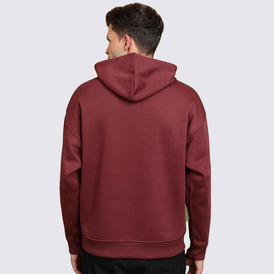 HIGHLANDER Men's Hooded Long Sleeves Sweatshirt | Magenta - M
