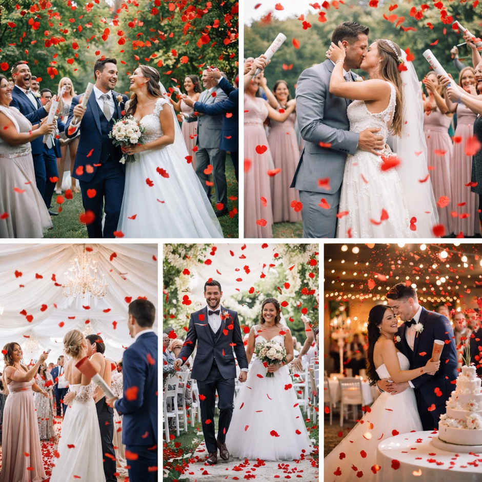 Party Poppers 30cm for Birthday & Anniversary Decoration Kit for Husband, Wife, Love | BeyondLuv
