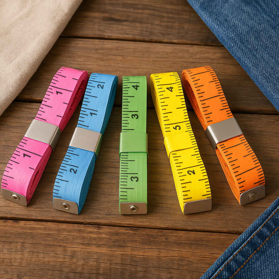 Daluci Measuring Tape for Body Measurement, Tailoring, Sewing | Assorted - 150 cm