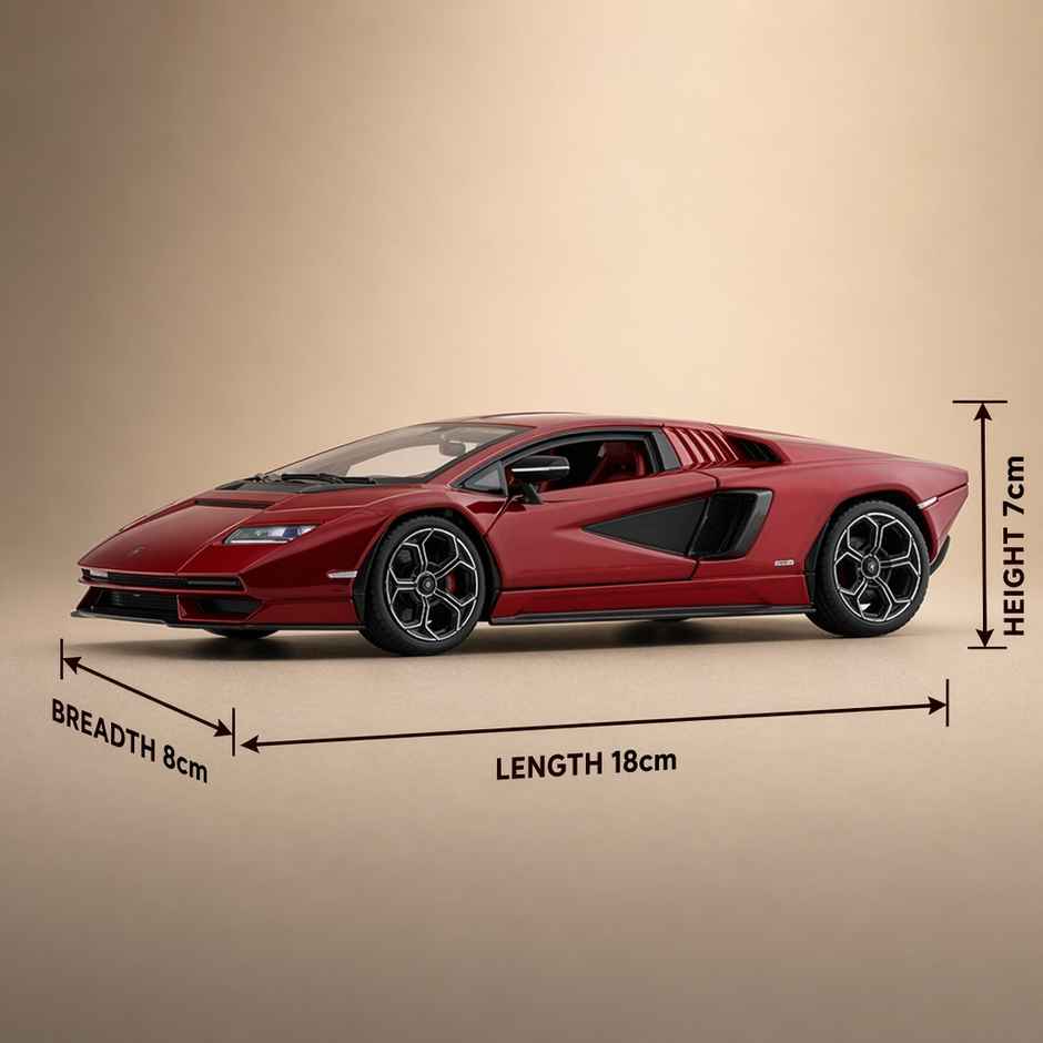 Bburago Licensed 1:24 Model Lamborghini Countach LPI 800
