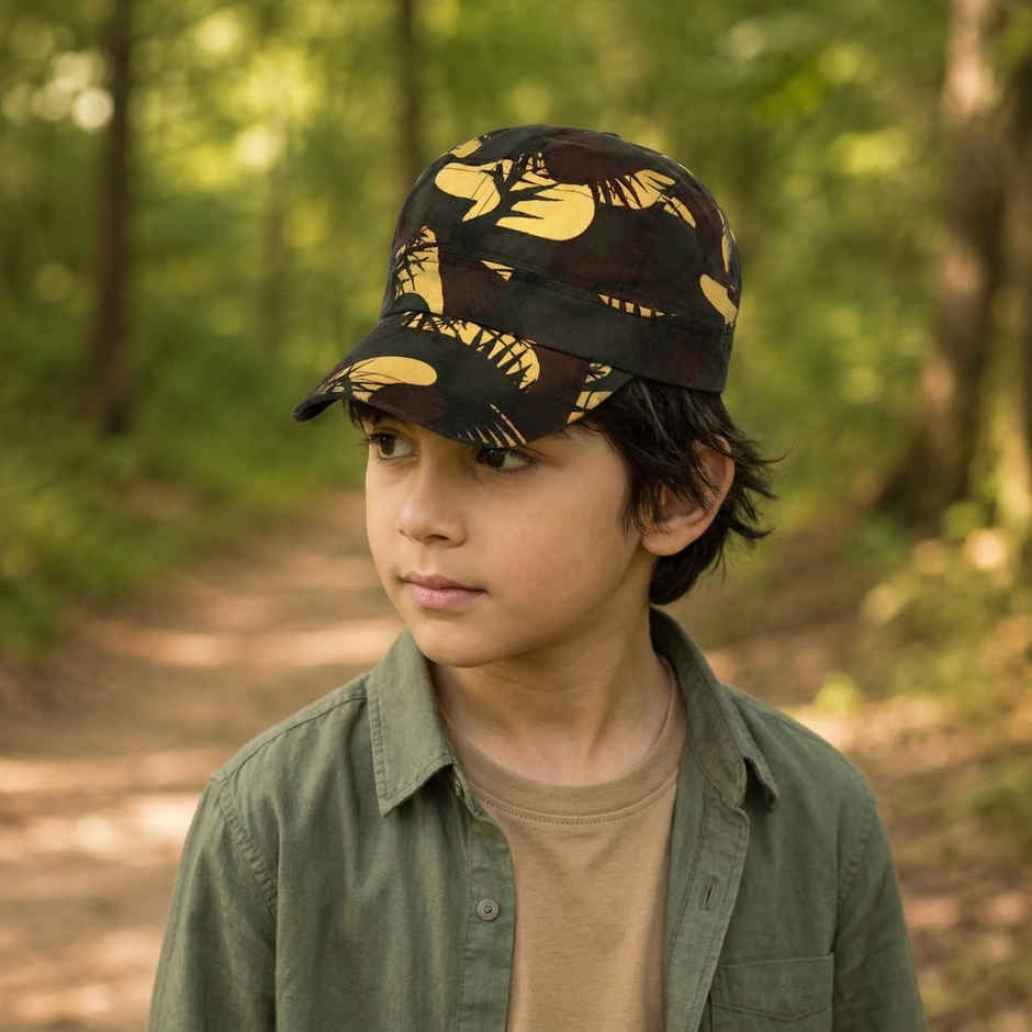 Comfortable Army-Style Cap for Kids | Sheen And Shine