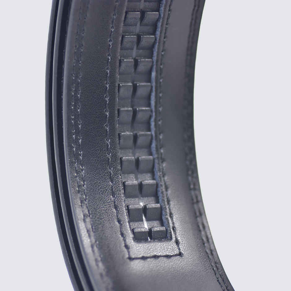 Wildhorn Men's Premium Leather Belt with Auto-Lock Buckle | Black