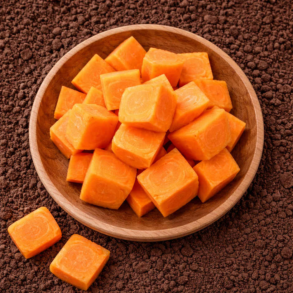 Organically Grown Carrot Cut