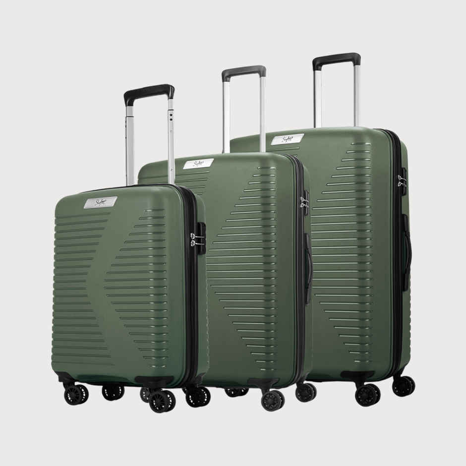 Skybags Beat-Pro Set | Green - 55 + 66 + 76 L