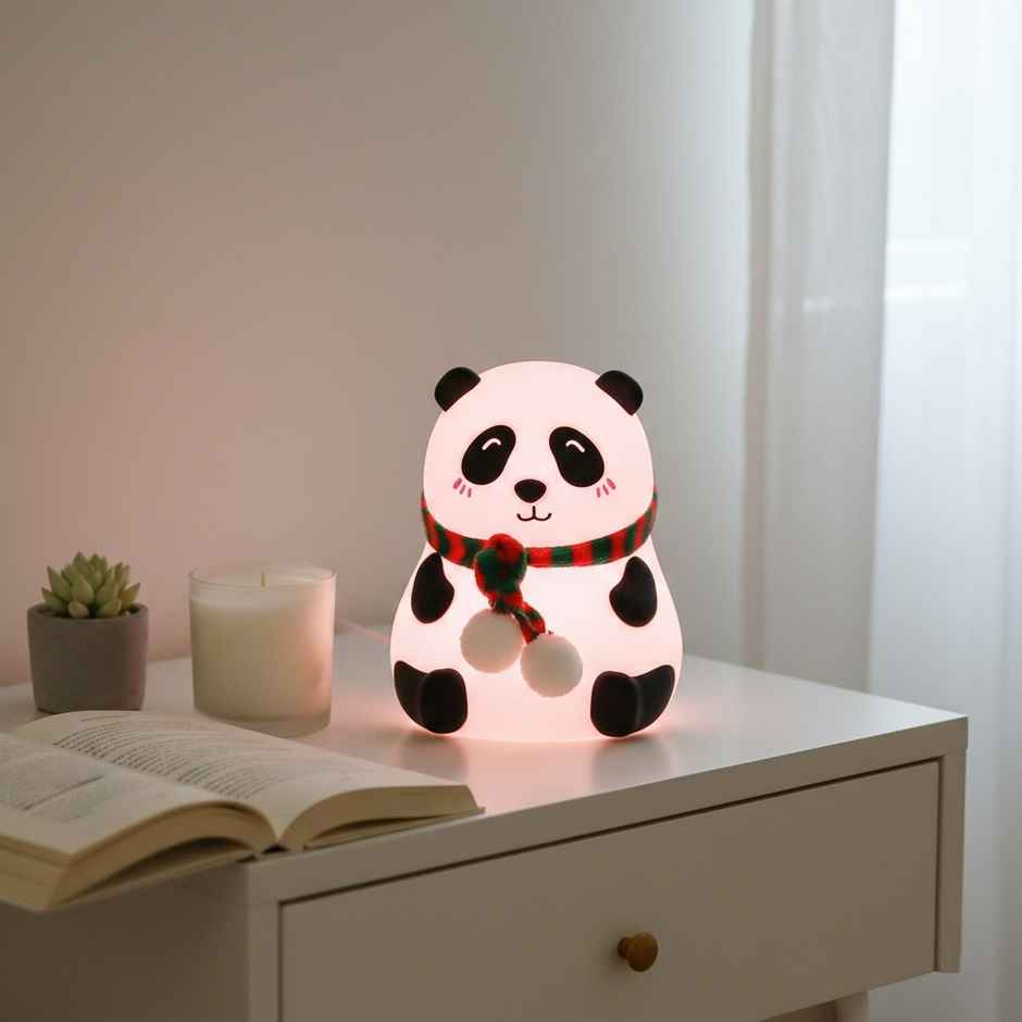 DesiDiya Panda LED Night Light - White | Color Changing - 1 pc