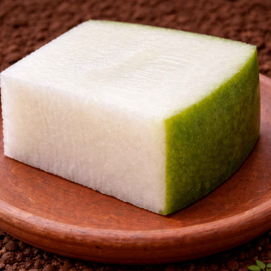 Organically Grown Ash Gourd Portion