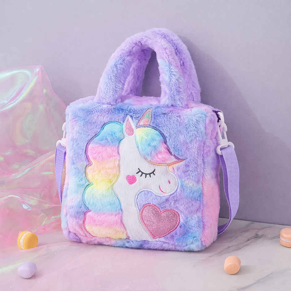 Kidara Kids Crossbody Unicorn Handbag Purple