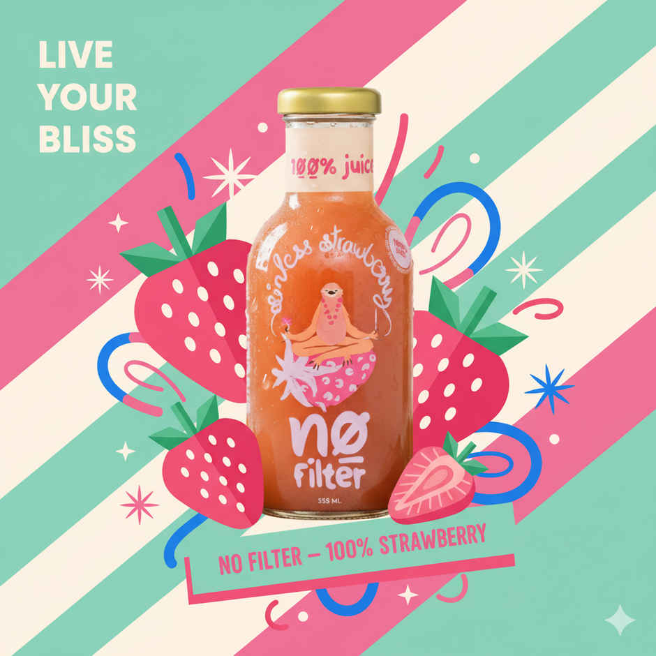 No filter Real Strawberry Juice