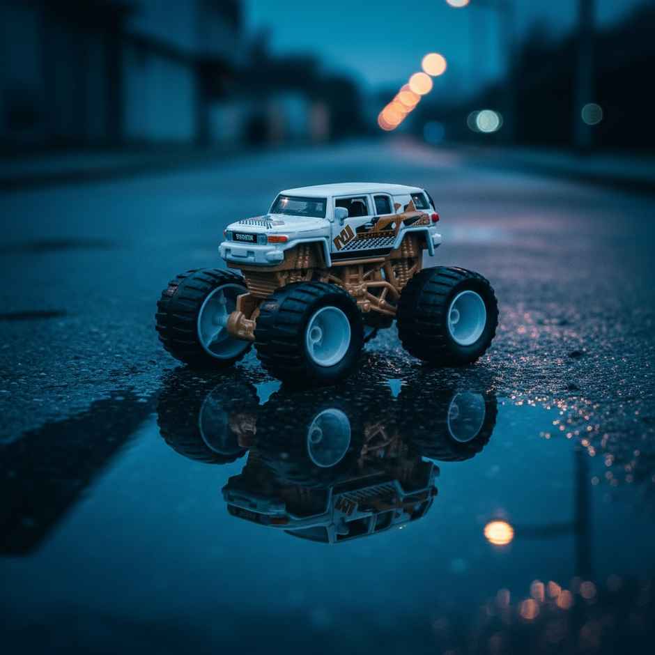 Majorette Limited Edition 9 Gold Rockerz TOYOTA FJ Cruiser Monster Truck