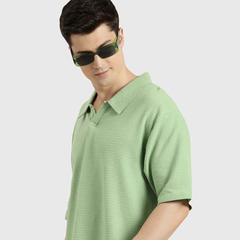 Dillinger Men's T-shirt Oversized | DLOVRPL001PGRN | Pista Green - XL