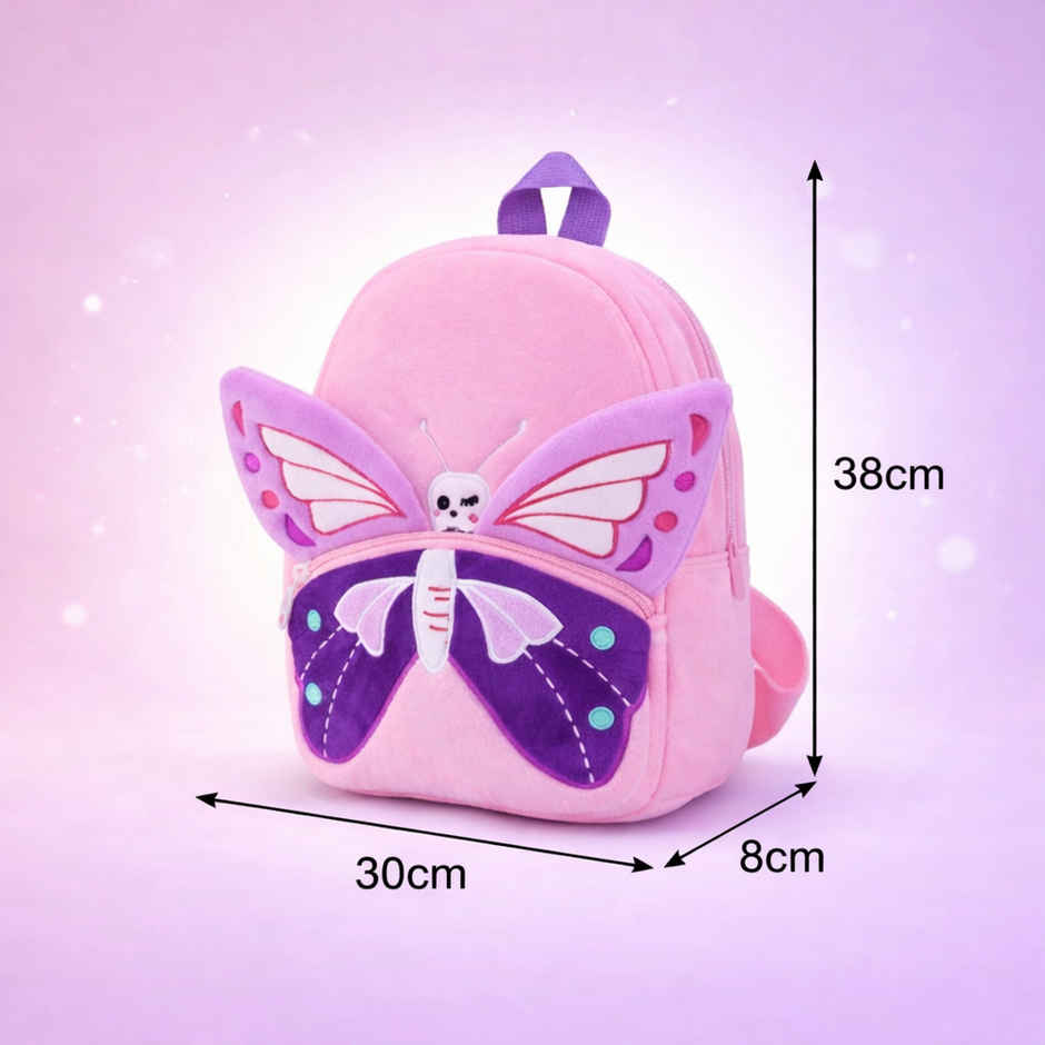 Kidara Butterfly Toddler Backpack Purple Pink