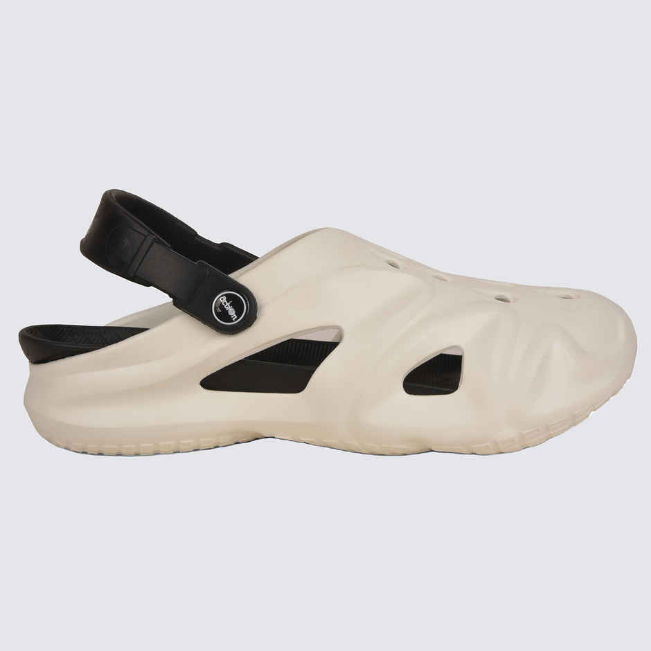 Action Men's Ontc-21 Ultra Lightweight Clogs | Trendy Colors | White and Black - UK 7