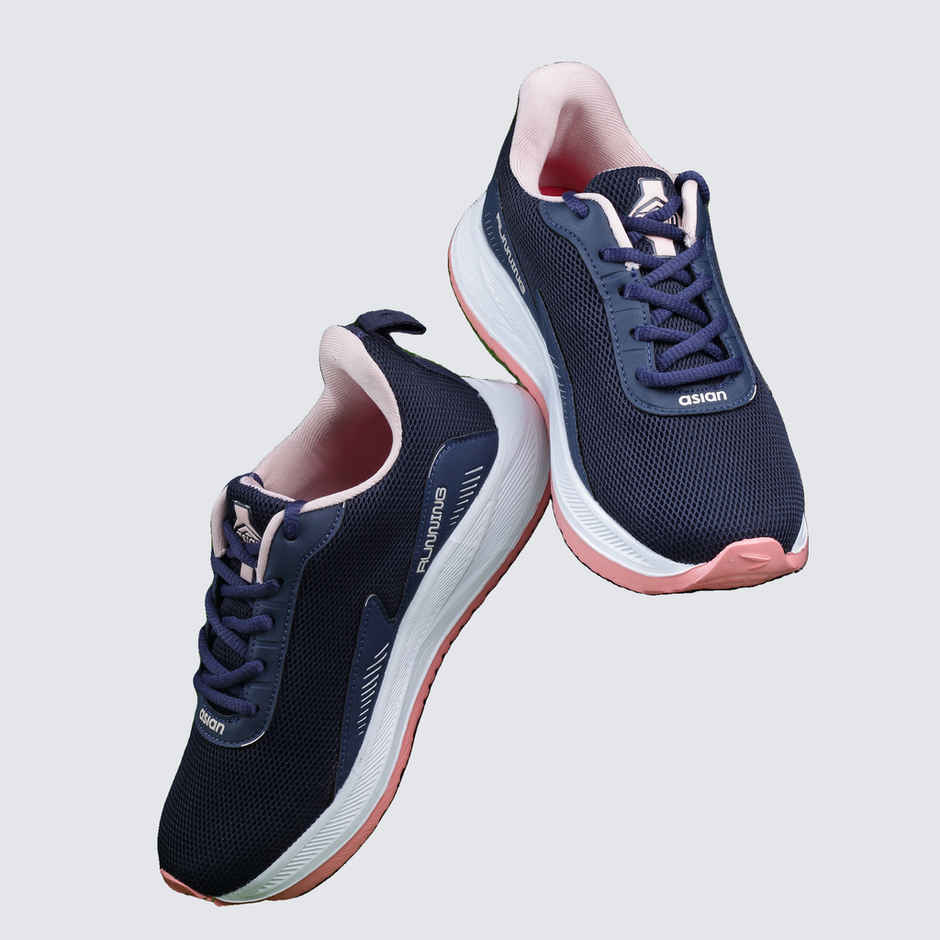 Asian Firefly-09 Women Navy Pink Sports Shoes (Size-7)