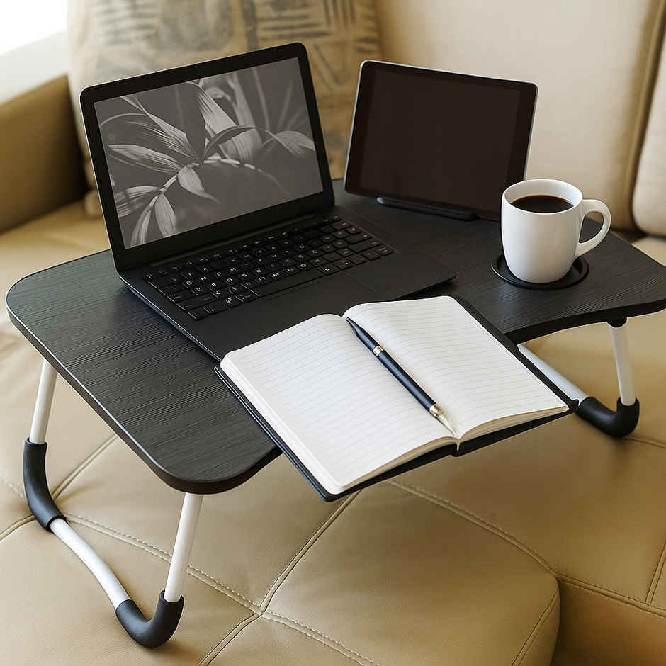 Swastik Housewares Foldable Study / Laptop Table | Assorted