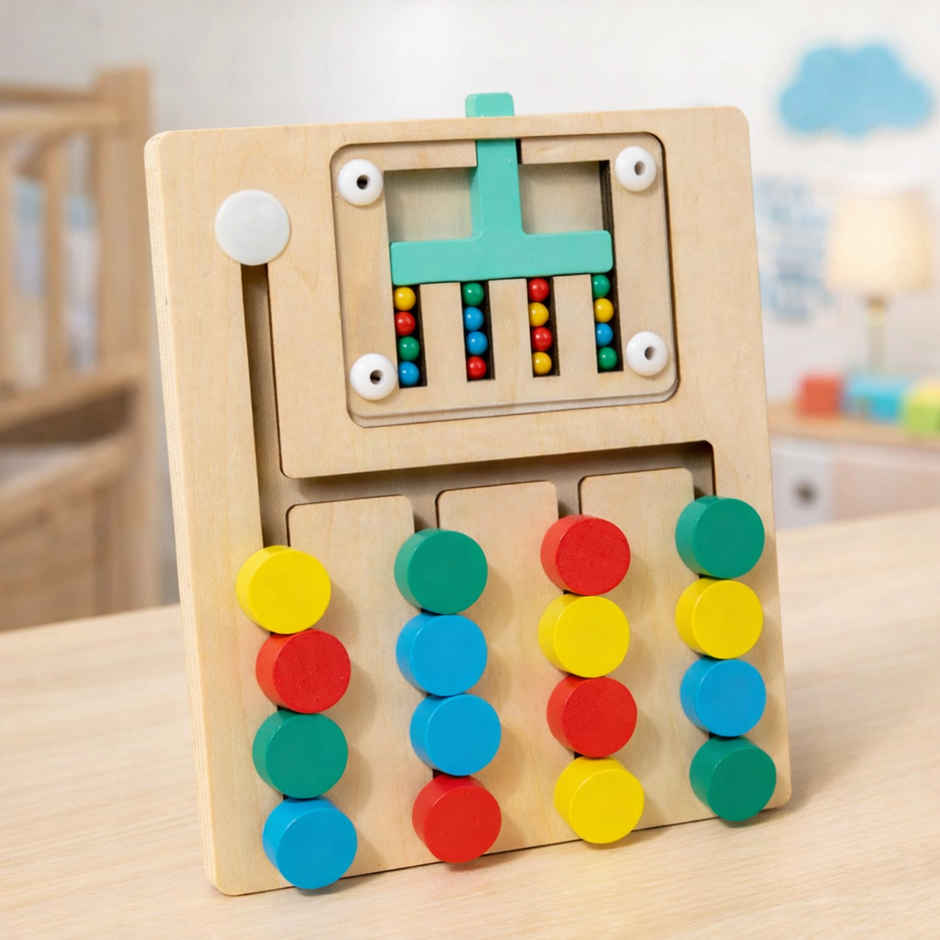 Fablue Color Matching Slide Puzzle Toy for Kids | Educational & Learning Toys