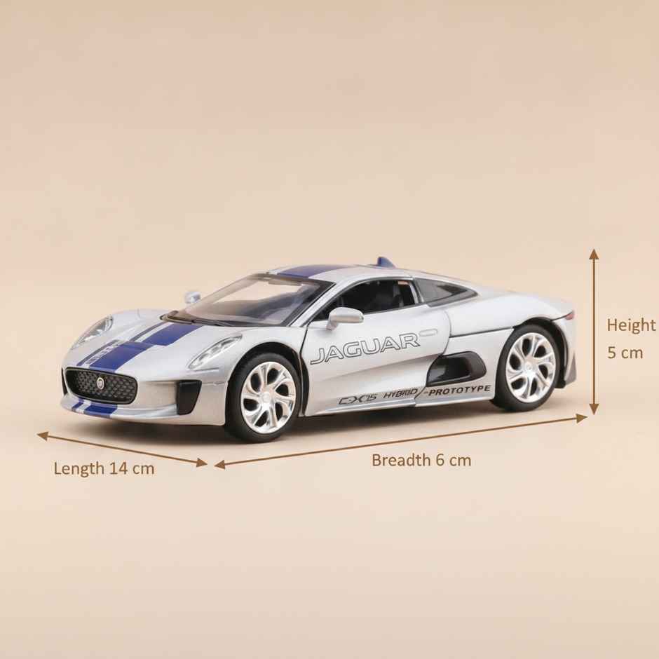 MSZ Licensed 1:32 Jaguar C-X75 Die-cast Vehicle