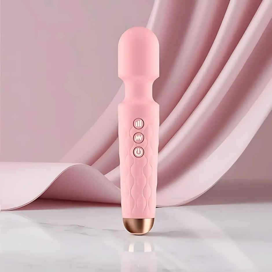 Slainte Rechargeable Wand Female Personal Massager Vibrator with 20 plus Speed Modes