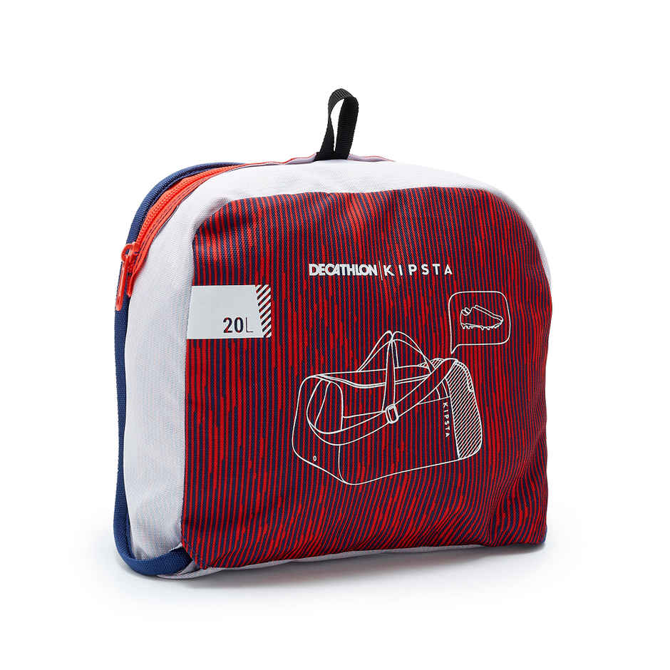 Decathlon Sports Duffle Bag 20L - Blue and Red