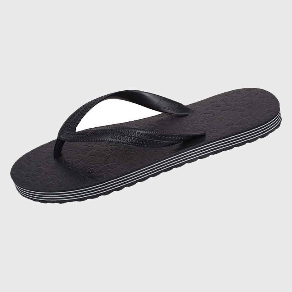 Relaxo Hawai Flip Flop Alisha 09 Black For Women | UK - 07