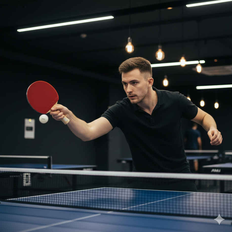 Zike 1 Star Table Tennis Set (2 Racquets & 3 Balls) assorted