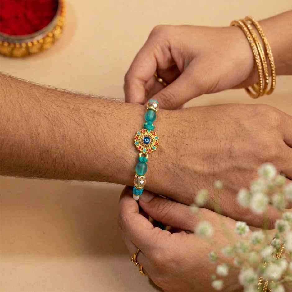 Evil Eye Rakhi for Good Vibes Only | Pack of 1 | Bandhan