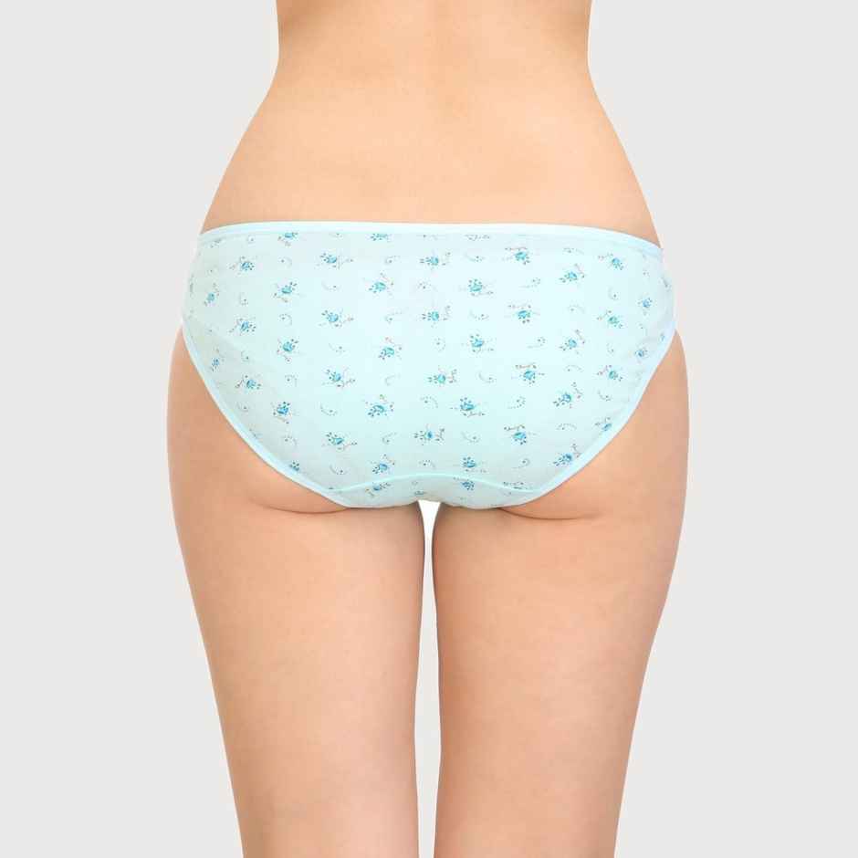 Bodycare Women High Cut Panty Printed Premium Cotton | Assorted - M