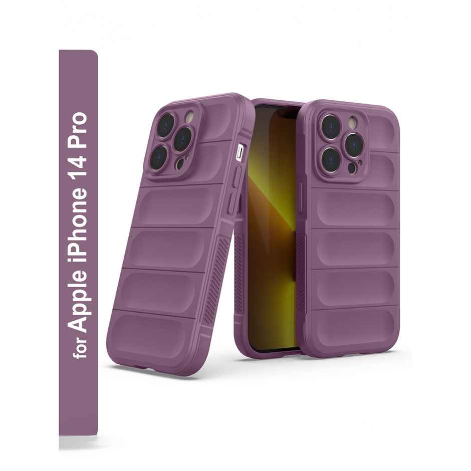 Zapcase Back Cover For Apple Iphone 14 Pro (Magic-Lavender)