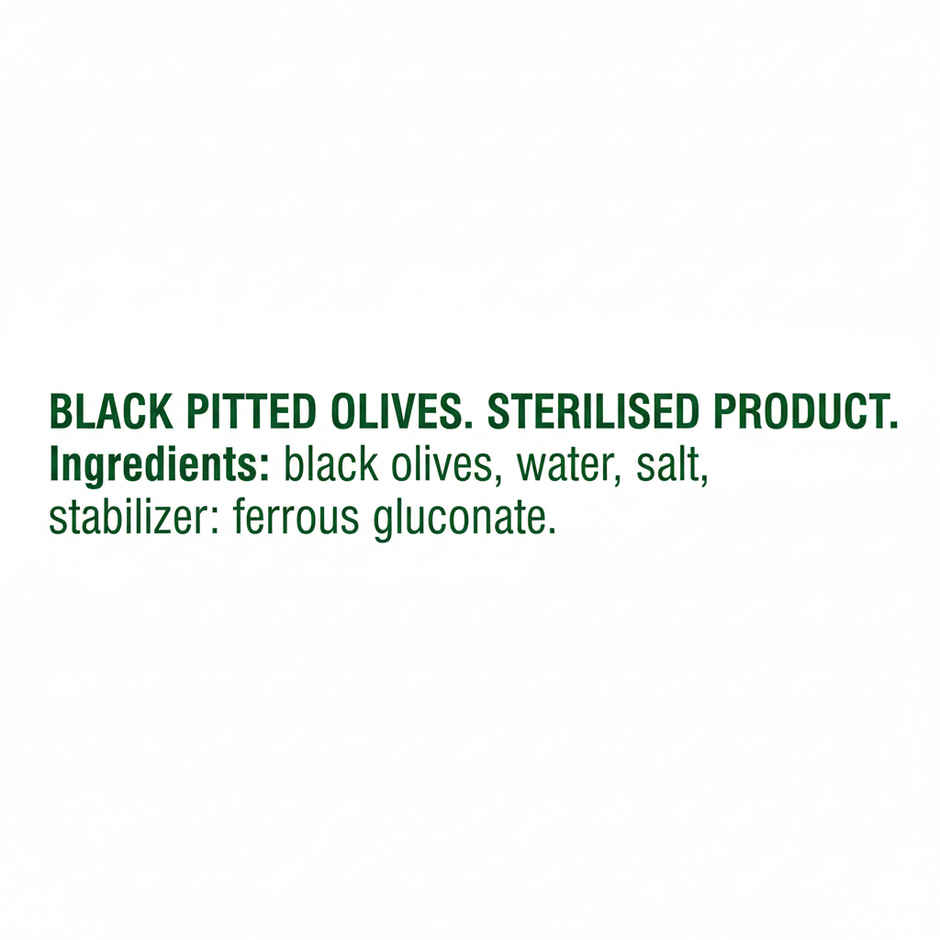 Black Pitted Olives
