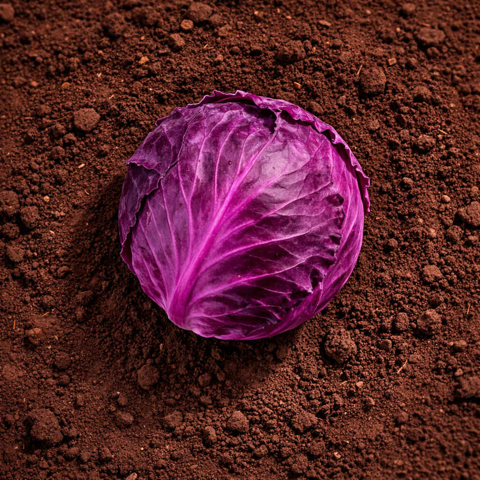 Organically Grown Red Cabbage