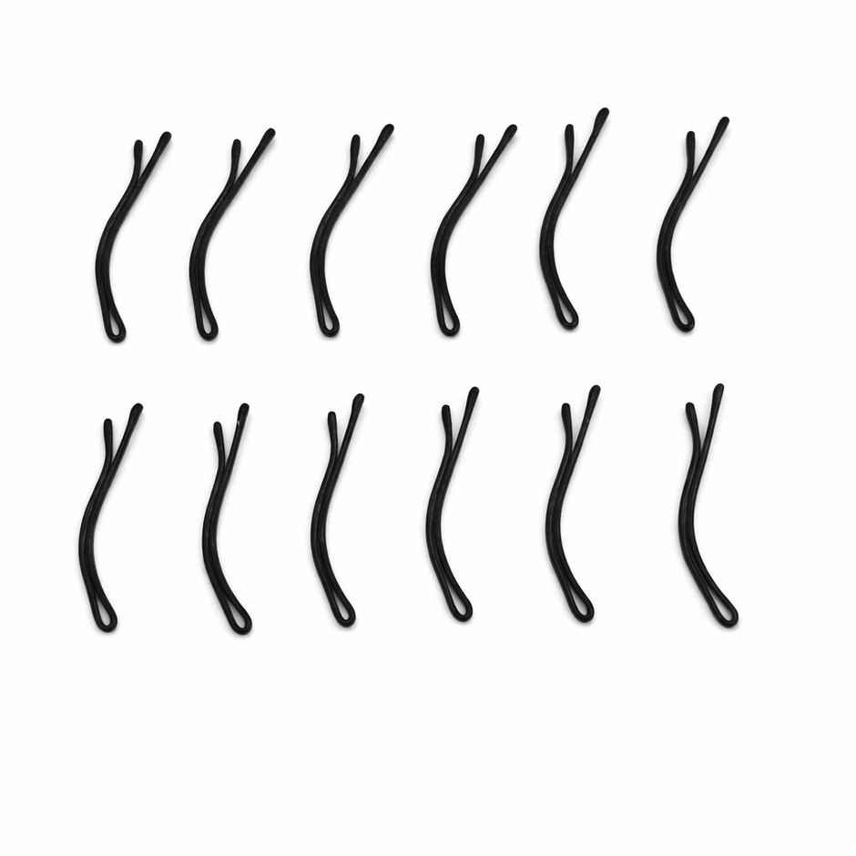 Micro Inch Mini Hair Pins for Girls and Women | Black