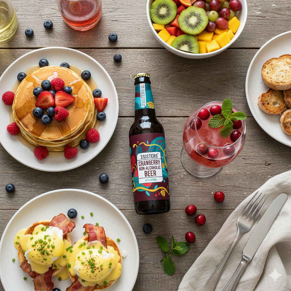 3 Sisters Cranberry Non Alcoholic Beer