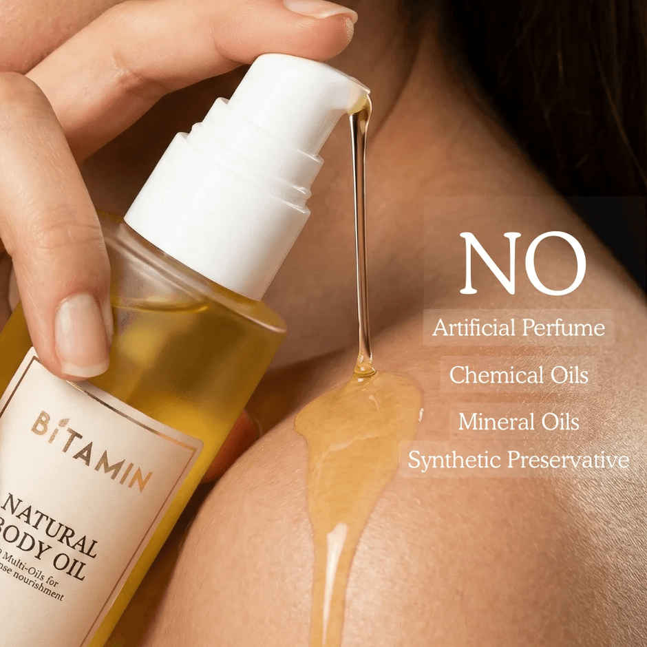 Bitamin Coconut Vanilla Natural Body Oil
