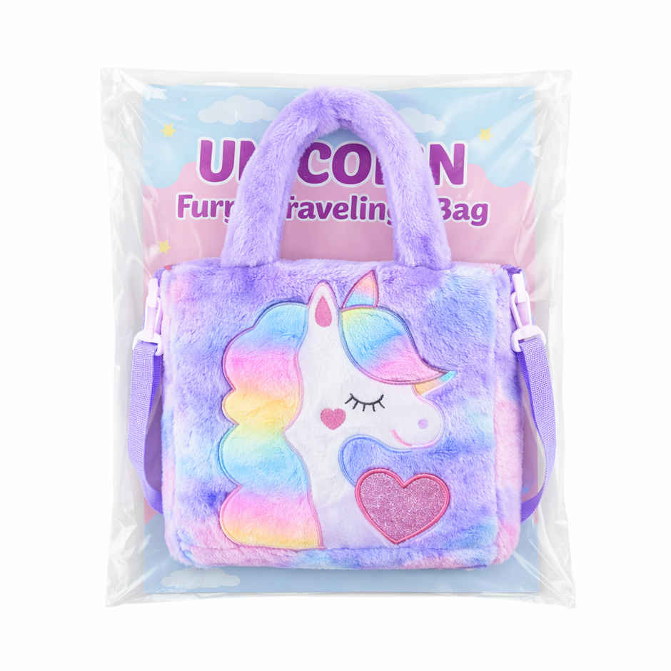 Kidara Kids Crossbody Unicorn Handbag Purple