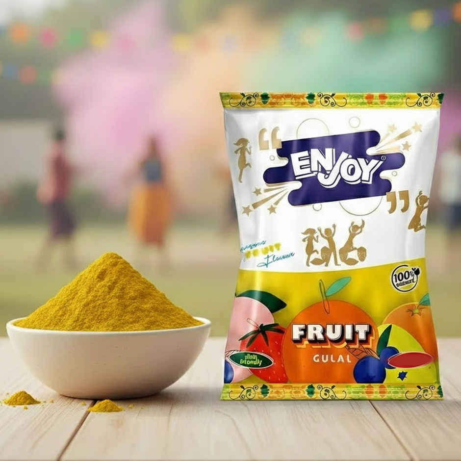 Fruit Holi Gulal | Assorted | 80 g | Enjoy