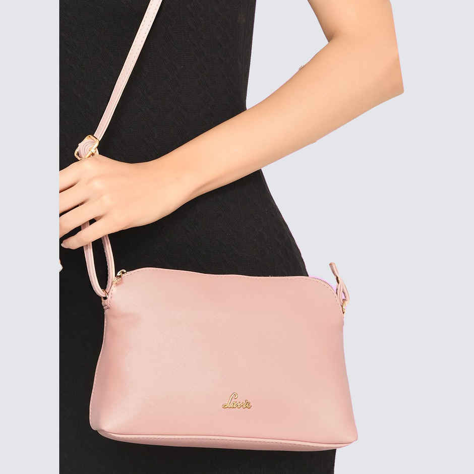 Lavie Women's Archer PU Sling Bag | Premium Saffiano Texture